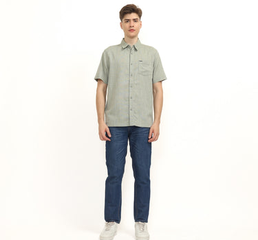 Spyderbilt kemeja lengan pendek Pria Aruma Men Shirt Planet Surf
