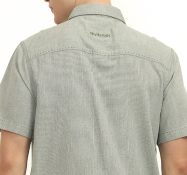 Spyderbilt kemeja lengan pendek Pria Aruma Men Shirt Planet Surf