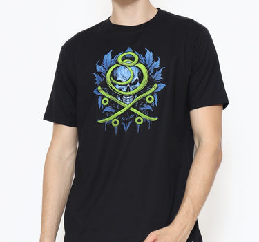 Juice Ematic Kaos lengan pendek Pria Shelter Men Tee Planet Surf