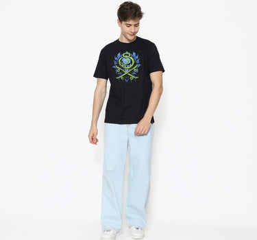 Juice Ematic Kaos lengan pendek Pria Shelter Men Tee Planet Surf