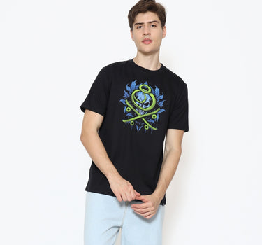 Juice Ematic Kaos lengan pendek Pria Shelter Men Tee Planet Surf