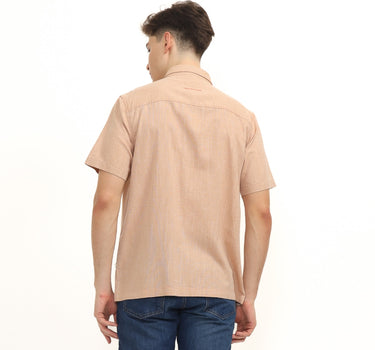 Spyderbilt kemeja lengan pendek Pria Aruma Men Shirt Planet Surf