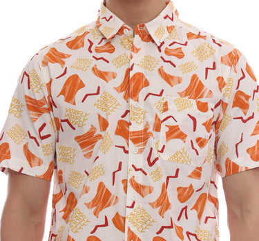Voxfly Kemeja Lengan Pendek Pria Fish & Meat Shirt Planet Surf