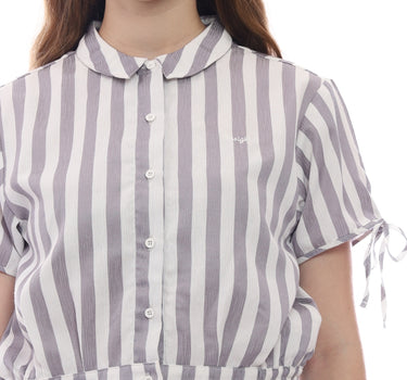 Insight Kemeja Lengan Pendek Wanita Rabanne Short Shirt Planet Surf