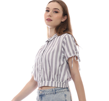 Insight Kemeja Lengan Pendek Wanita Rabanne Short Shirt Planet Surf