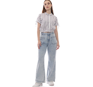 Insight Kemeja Lengan Pendek Wanita Rabanne Short Shirt Planet Surf