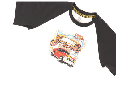 Spyderbilt Kaos Lengan Pendek Anak Anak Maclaren Raglan Kids Tee Planet Surf