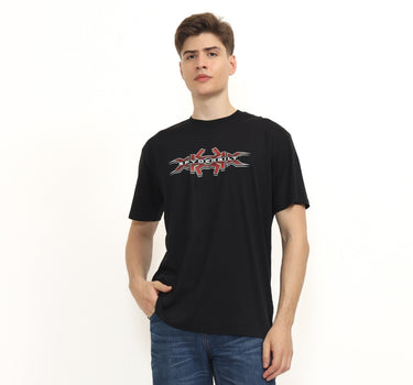 Spyderbilt Kaos lengan pendek Pria Xxx Spyderbilt Tencel Men Tee Planet Surf