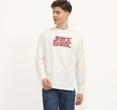 Juice Ematic Kaos lengan panjang Pria Griz Men Long Tee Planet Surf