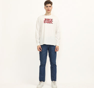 Juice Ematic Kaos lengan panjang Pria Griz Men Long Tee Planet Surf
