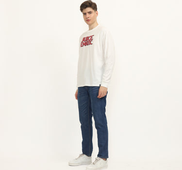 Juice Ematic Kaos lengan panjang Pria Griz Men Long Tee Planet Surf