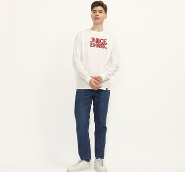 Juice Ematic Kaos lengan panjang Pria Griz Men Long Tee Planet Surf
