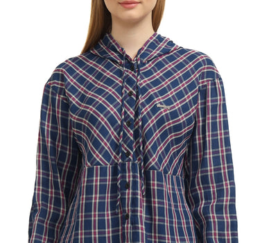 Planet Surf Clothing Kemeja lengan panjang Wanita Debora Hoodie Ladies Shirt Long Planet Surf