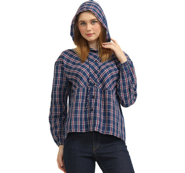 Planet Surf Clothing Kemeja lengan panjang Wanita Debora Hoodie Ladies Shirt Long Planet Surf