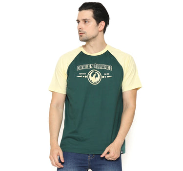 Dragon Kaos Lengan Pendek Pria Hustle Raglan Men Tee Planet Surf