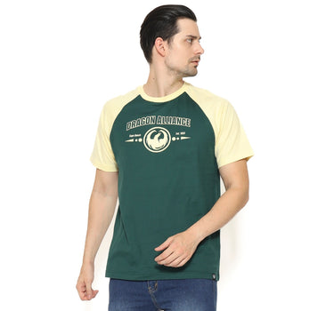 Dragon Kaos Lengan Pendek Pria Hustle Raglan Men Tee Planet Surf