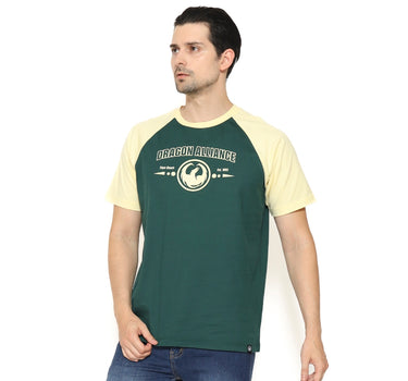 Dragon Kaos Lengan Pendek Pria Hustle Raglan Men Tee Planet Surf