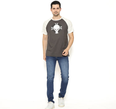 Planet Surf Clothing Kaos Lengan Pendek Pria Wecken Raglan Men Tee Planet Surf