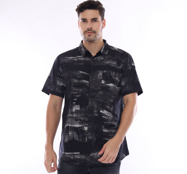 BRUSH MEN SHIRT BLACK