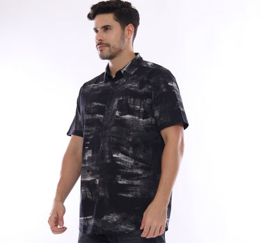 BRUSH MEN SHIRT BLACK