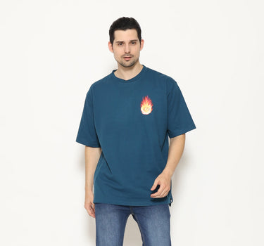 SPHERE OVERSIZE MEN TEE NAVY