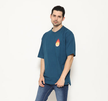 SPHERE OVERSIZE MEN TEE NAVY