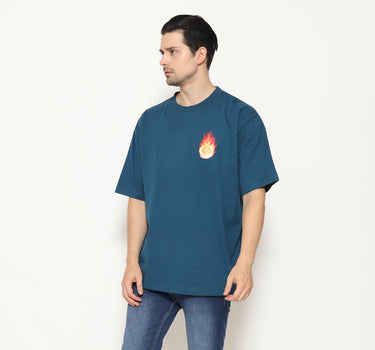SPHERE OVERSIZE MEN TEE NAVY