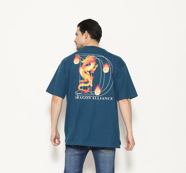 SPHERE OVERSIZE MEN TEE NAVY