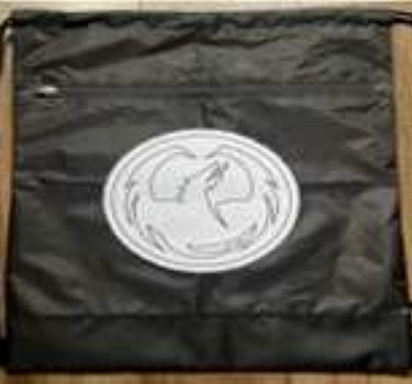 DRAWSTRING BAG 2501 BLACK / Black