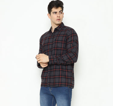 Planet Surf Clothing Kemeja lengan panjang Pria Decken Men Shirt Long Planet Surf