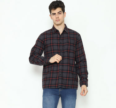 Planet Surf Clothing Kemeja lengan panjang Pria Decken Men Shirt Long Planet Surf