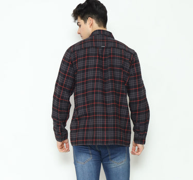 Planet Surf Clothing Kemeja lengan panjang Pria Decken Men Shirt Long Planet Surf