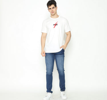 DEHREN MEN TEE WHITE