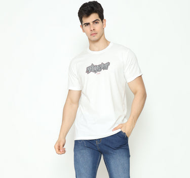 SCHAUM MEN TEE OFF WHITE