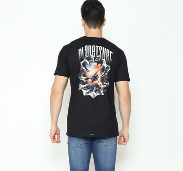 Planet Surf Clothing Kaos lengan pendek Pria Vergiss Men Tee Planet Surf
