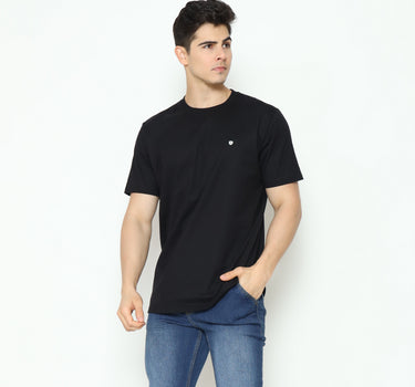 VESTO MEN BASIC TEE BLACK