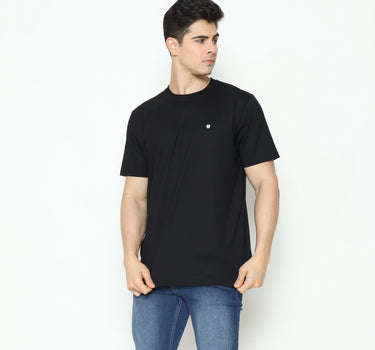 VESTO MEN BASIC TEE BLACK