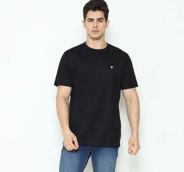 VESTO MEN BASIC TEE BLACK