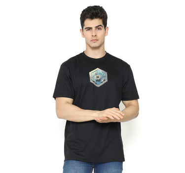 Spyderbilt Kaos lengan pendek Pria Sergei Tencel Men Tee Planet Surf