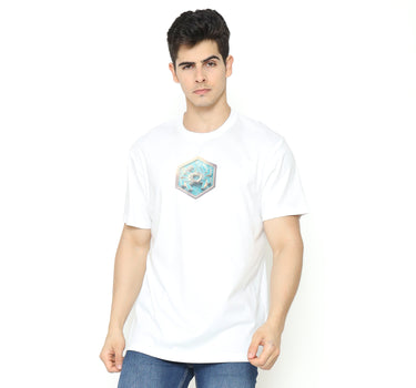 Spyderbilt Kaos lengan pendek Pria Sergei Tencel Men Tee Planet Surf