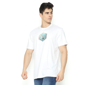 Spyderbilt Kaos lengan pendek Pria Sergei Tencel Men Tee Planet Surf