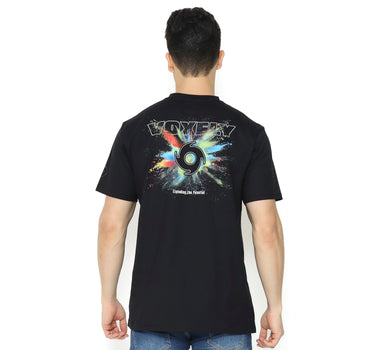 SPLASH DICE MEN TEE BLACK