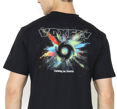 SPLASH DICE MEN TEE BLACK