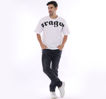 FREAKA OVERSIZE MEN TEE  WHITE