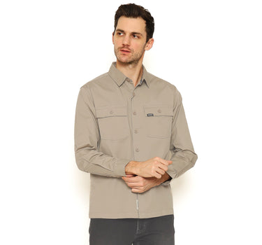 HUNTER MEN SHIRT LONG GREY