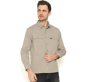 HUNTER MEN SHIRT LONG GREY