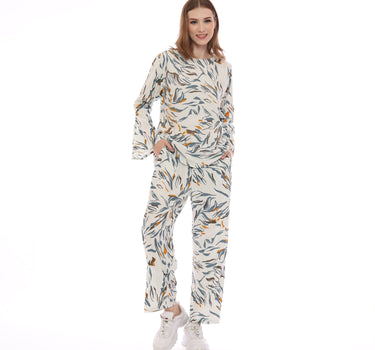 MISKA LADIES PAJAMAS  CREAM