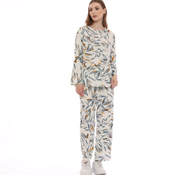 MISKA LADIES PAJAMAS  CREAM