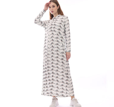 NIPON MAXI DRESS  OFF WHITE