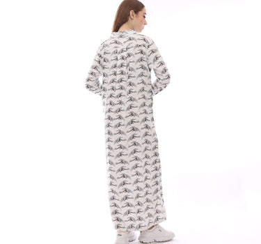 NIPON MAXI DRESS  OFF WHITE